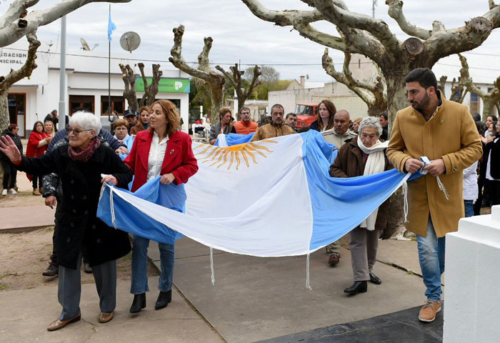 Egüen acompañó los festejos del 116 aniversario de Ugarte